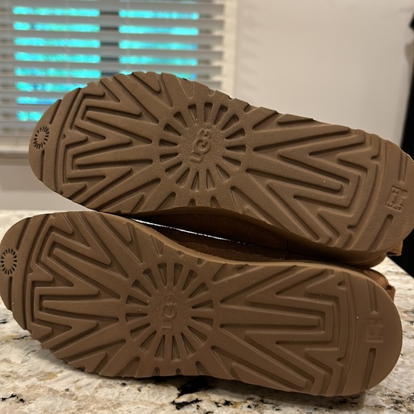 Ugg Kristen wedge booties - Chestnut - Picture 4 of 5